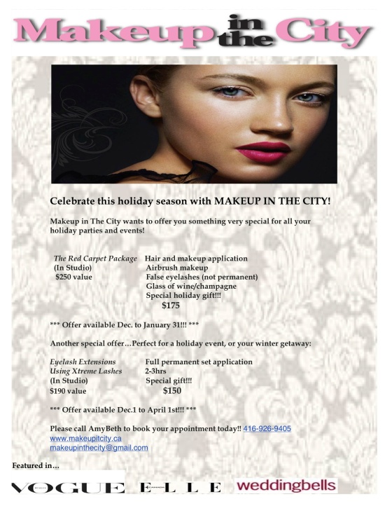 Makeup In The CityHoliday Features